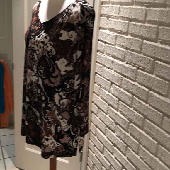 Chico’s Multi-Color Tunic, LN, SZ 3 - Picture 3 of 6